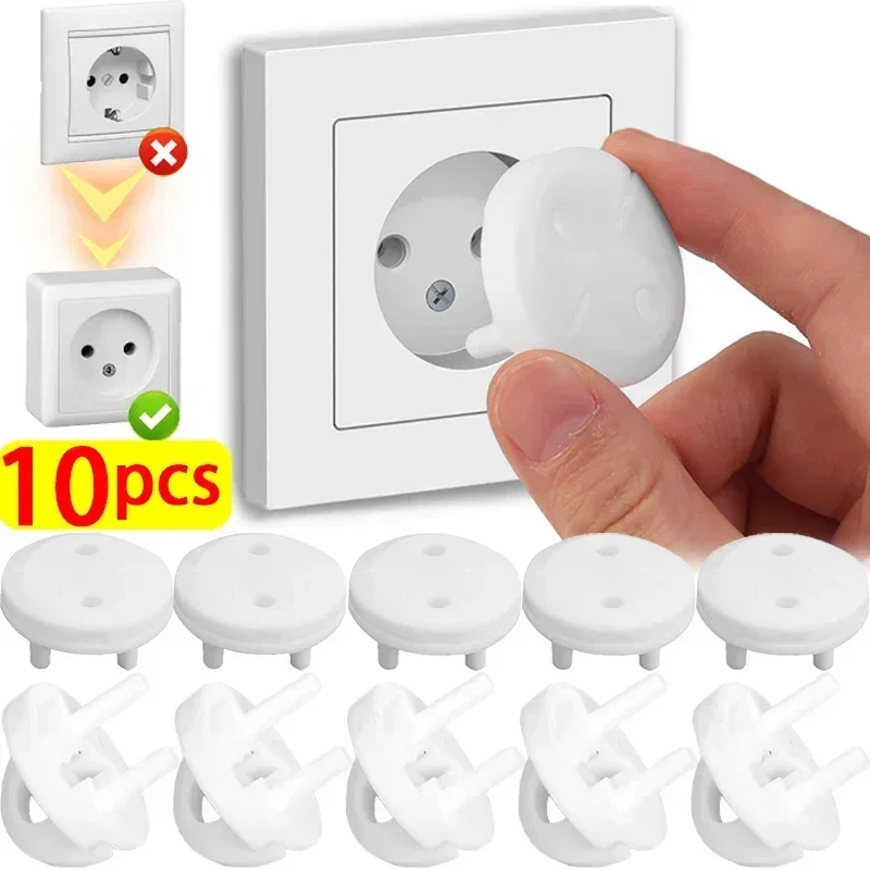 Outlet Cover Baby - Witte elektrische veiligheidsaansluiting beschermhoes babyverzorging veilige