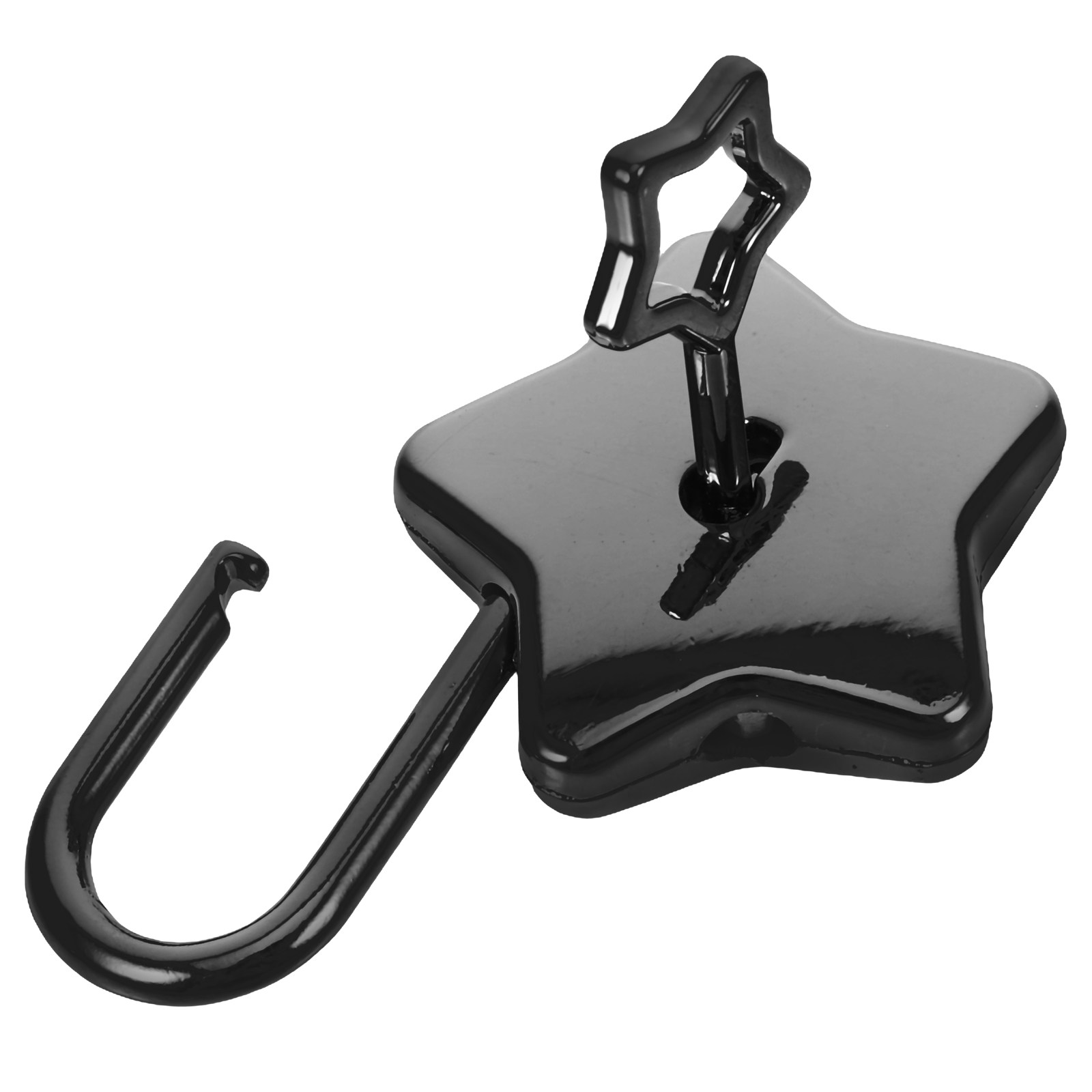 Lockbox Key Secure - Klein stervormig mini-notitieboekje slot van zinklegering