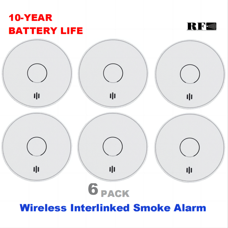 Draadloos onderling verbonden  - Smoke Detector Interconnected recensie en prijs