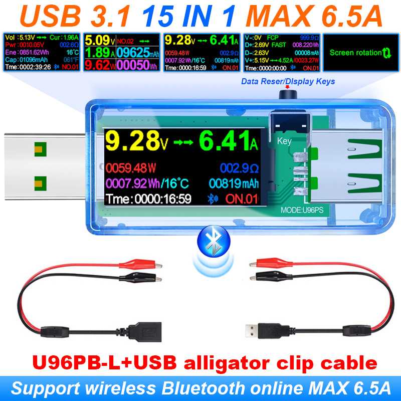 15 IN1 USB 3.1 Tester DC Digit - Co Detector Plug recensie en prijs