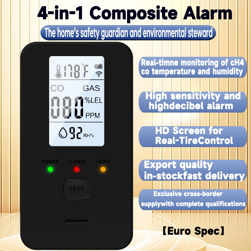 4-in-1 gasdetector Koolmonoxid - Co Detector Plug recensie en prijs