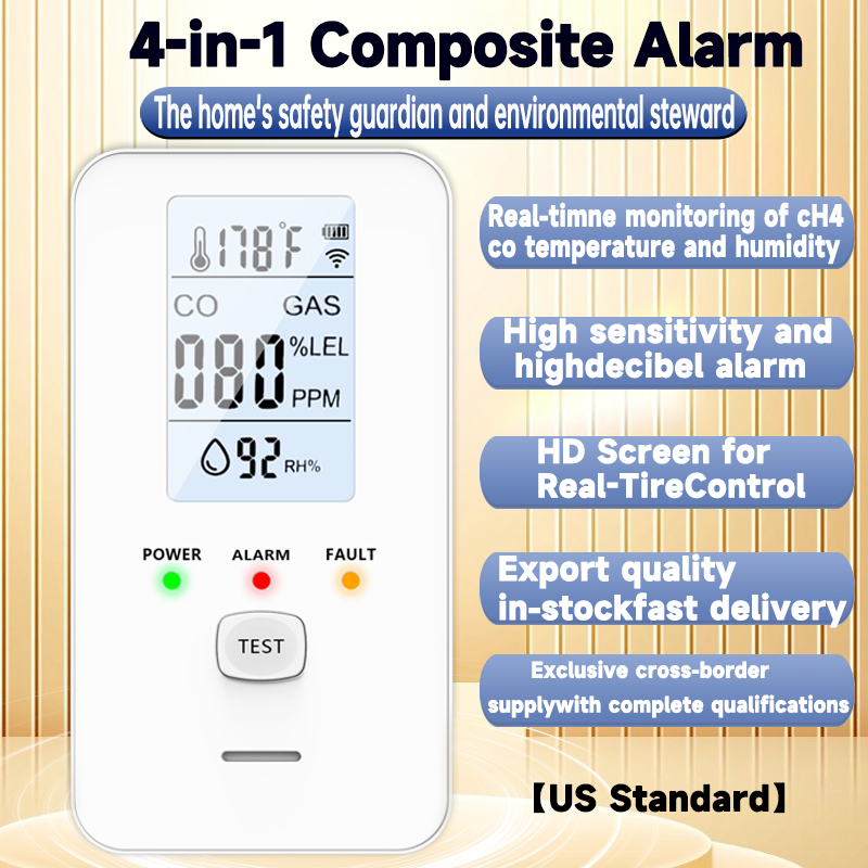 4-in-1 gasdetector Koolmonoxid - Co Detector Plug recensie en prijs
