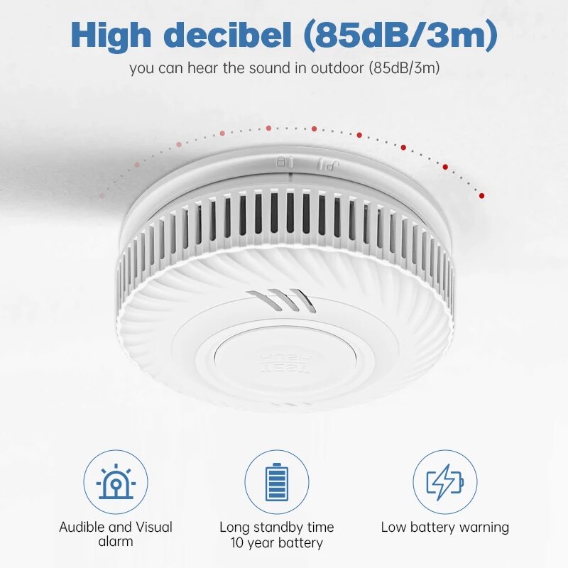 1 st Rookmelder Waarschuwing,  - Smoke Detector Interconnected recensie en prijs