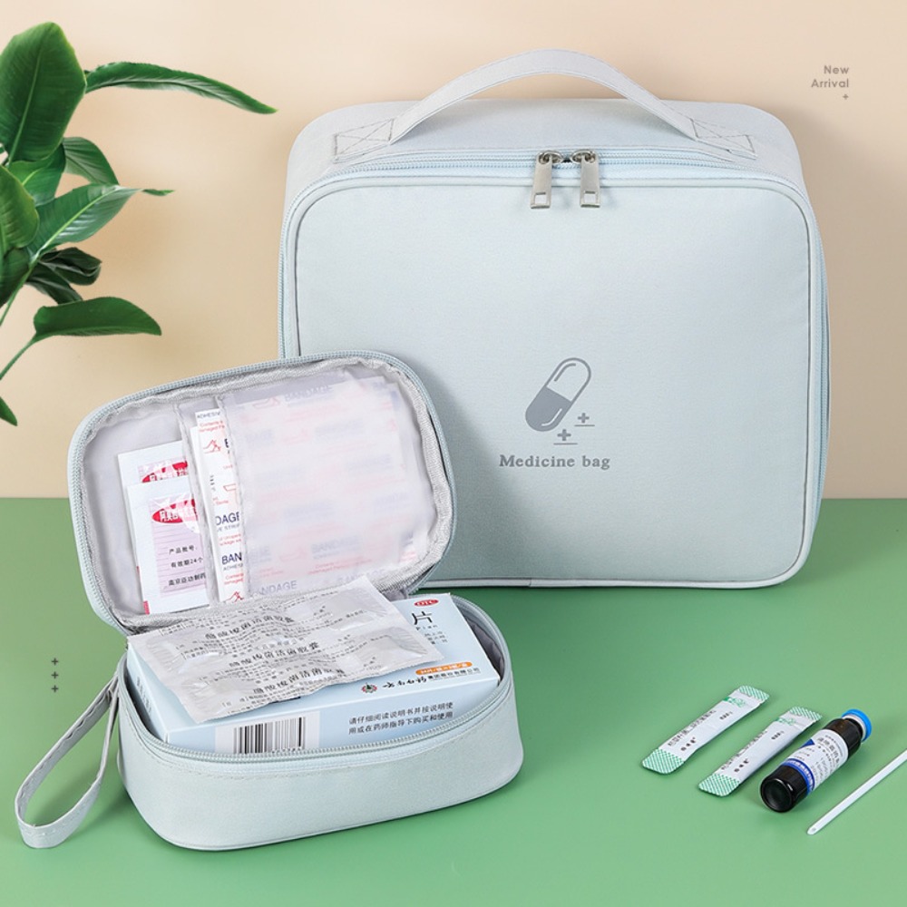 Multifunctionele roze/blauw/gr - First Aid Bag Kit recensie en prijs