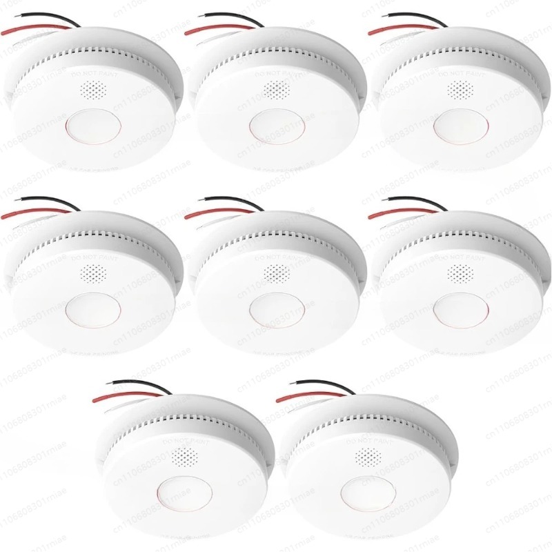 Hoge kwaliteit - 8-pack, hardw - Smoke Detector Interconnected recensie en prijs