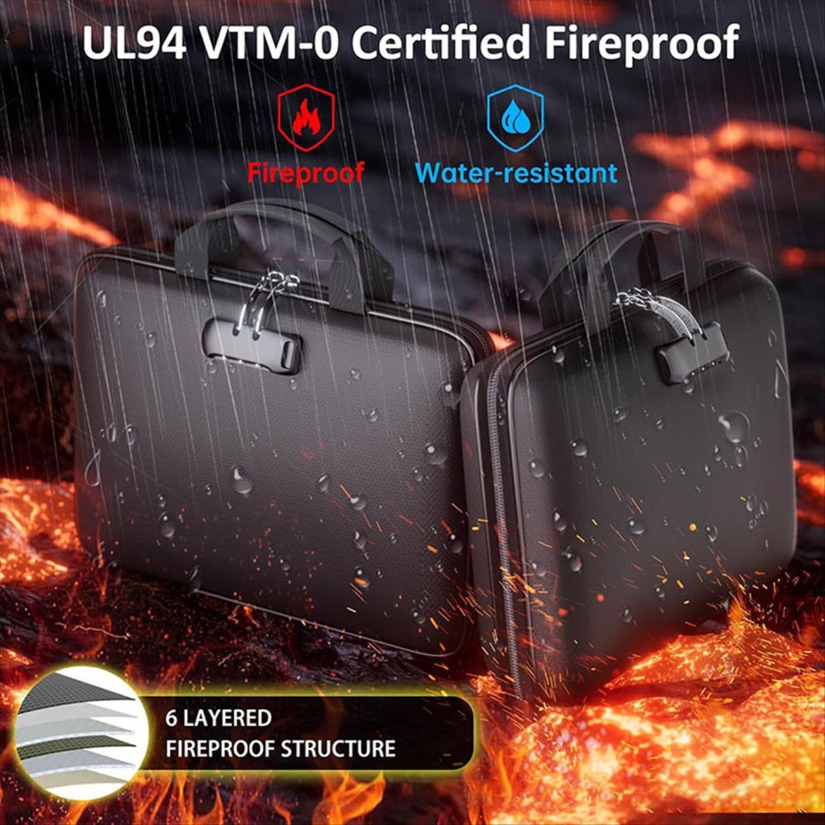 Brandwerende documentorganizer - Fire Safe Document recensie en prijs